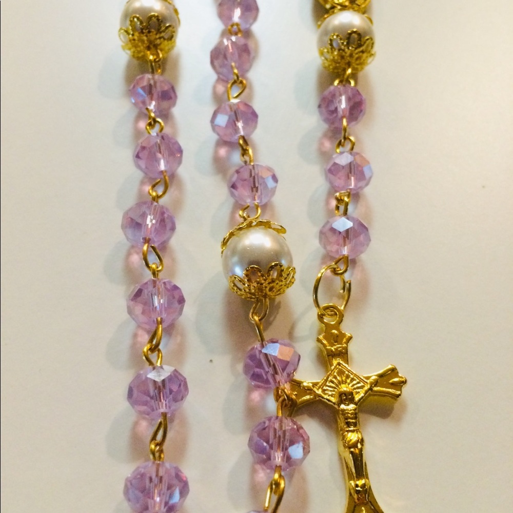 Purple necklace